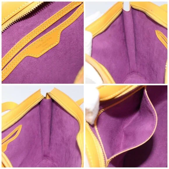 LOUIS VUITTON Epi Saint Jacques Poignees Long Bag Yellow - Picture 15 of 16